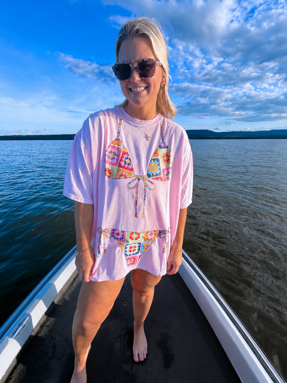 Crochet Bikini Tee