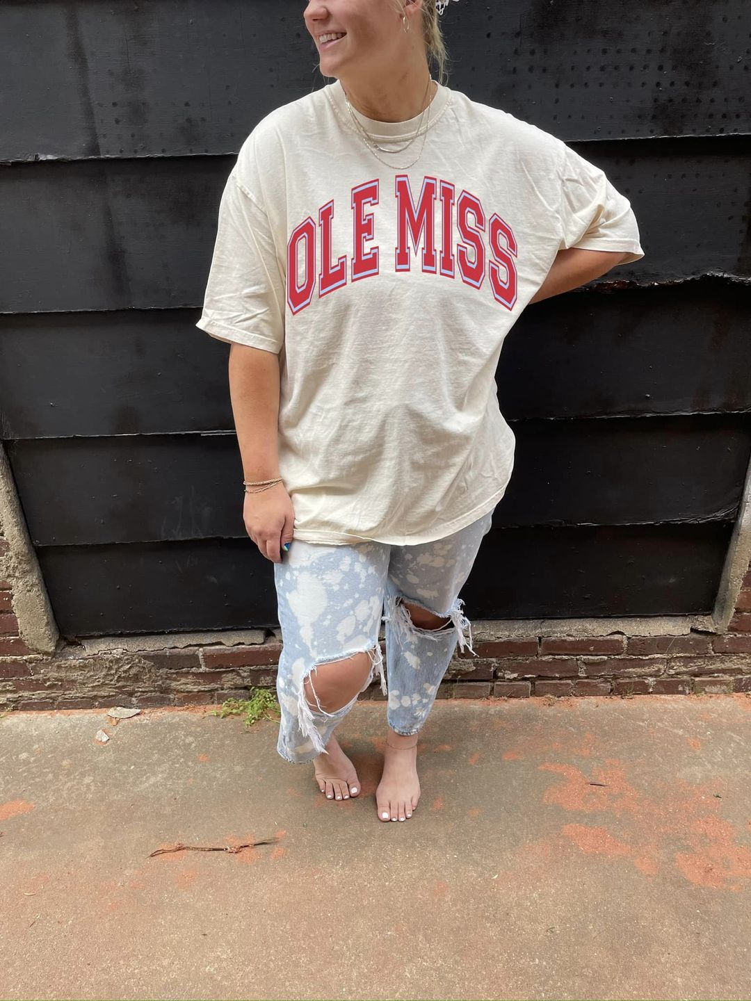 Ole Miss Puff Comfort Colors Tee