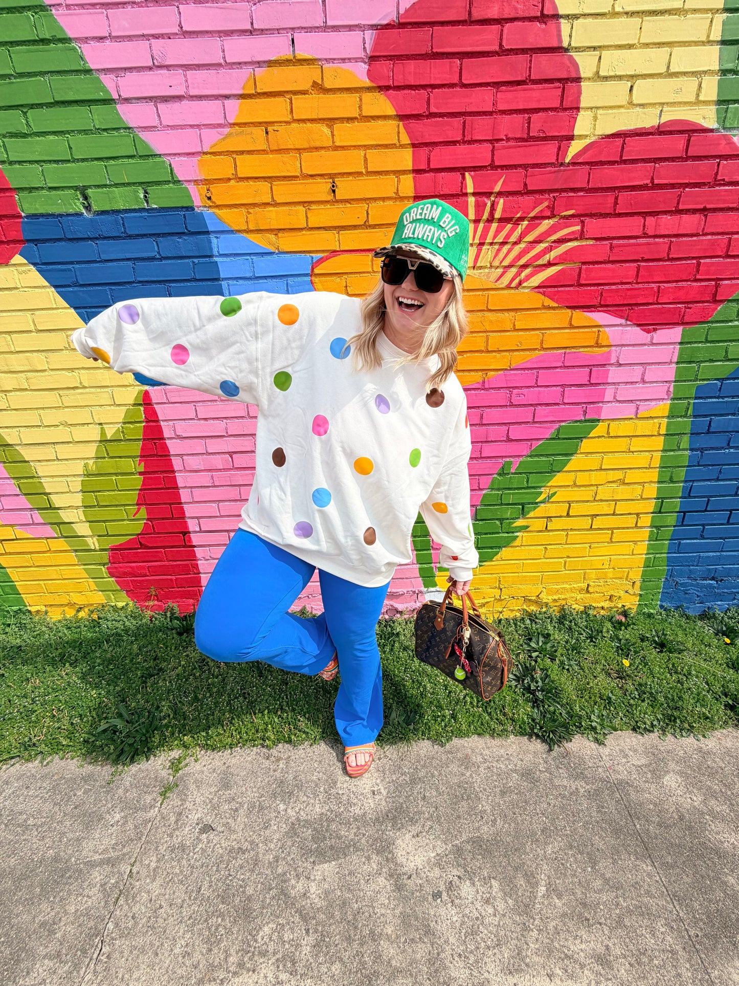 Colorful Dottie Sweatshirt