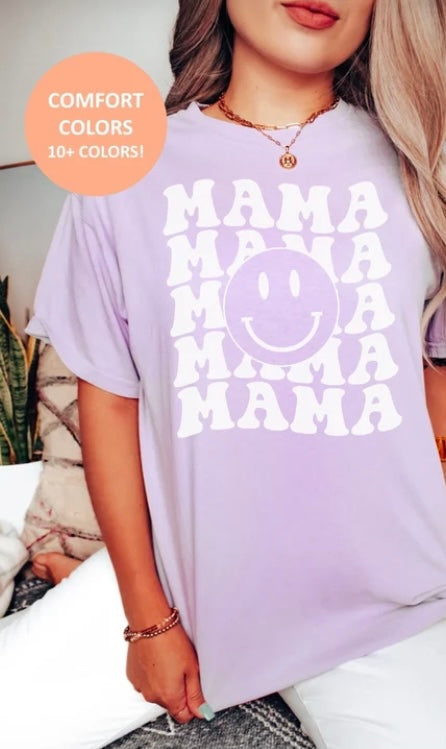 Mama Smiley Tee