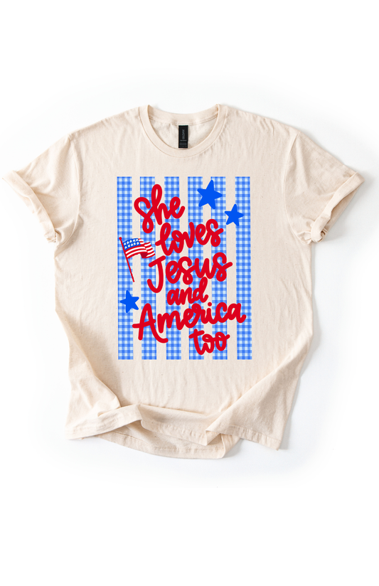 She loves jesus and America Too