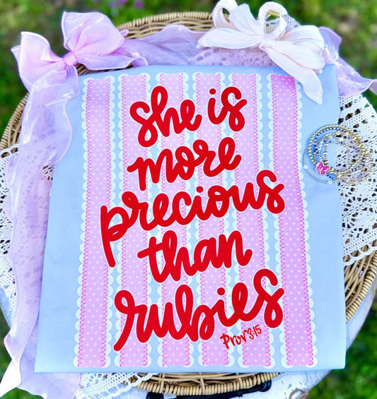 More precious than rubies