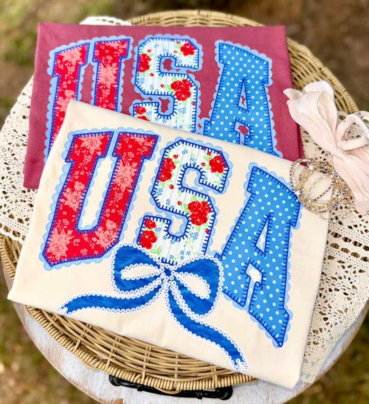 USA Bow Red