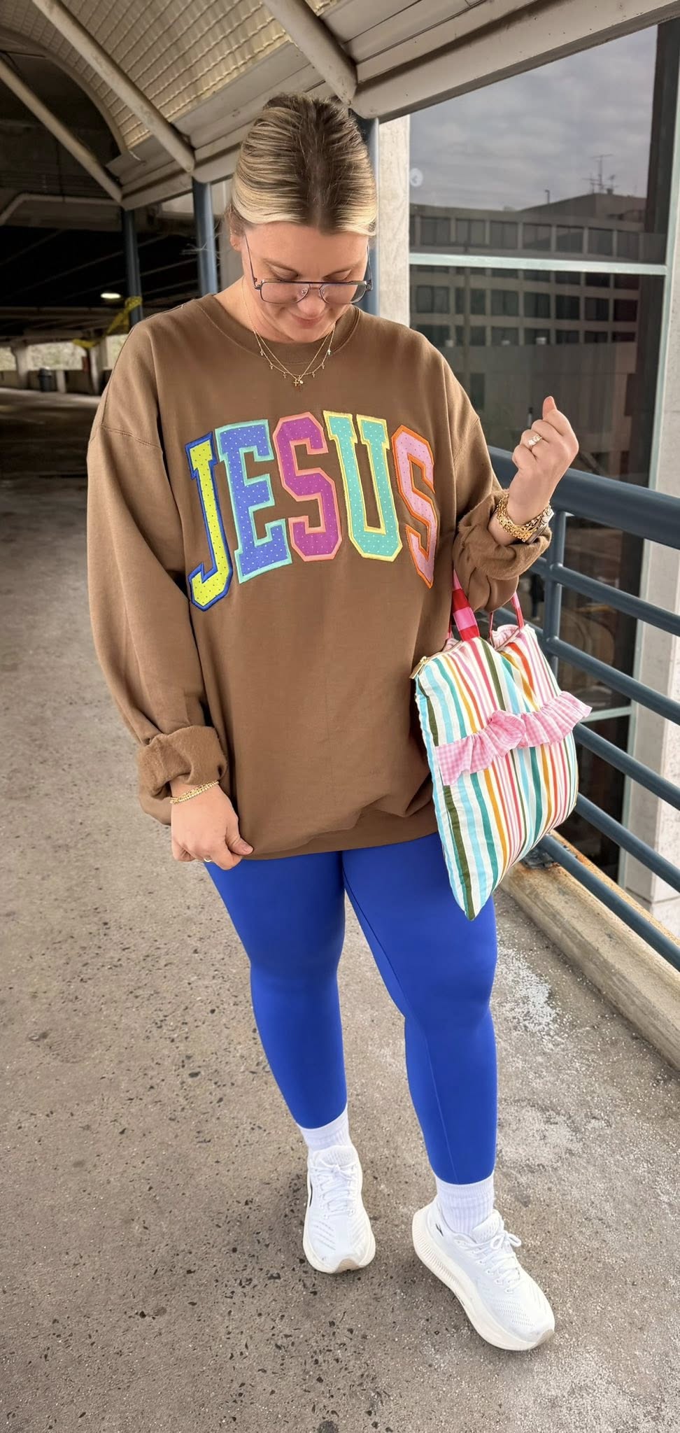Jesus Emb Tee & Sweatshirt
