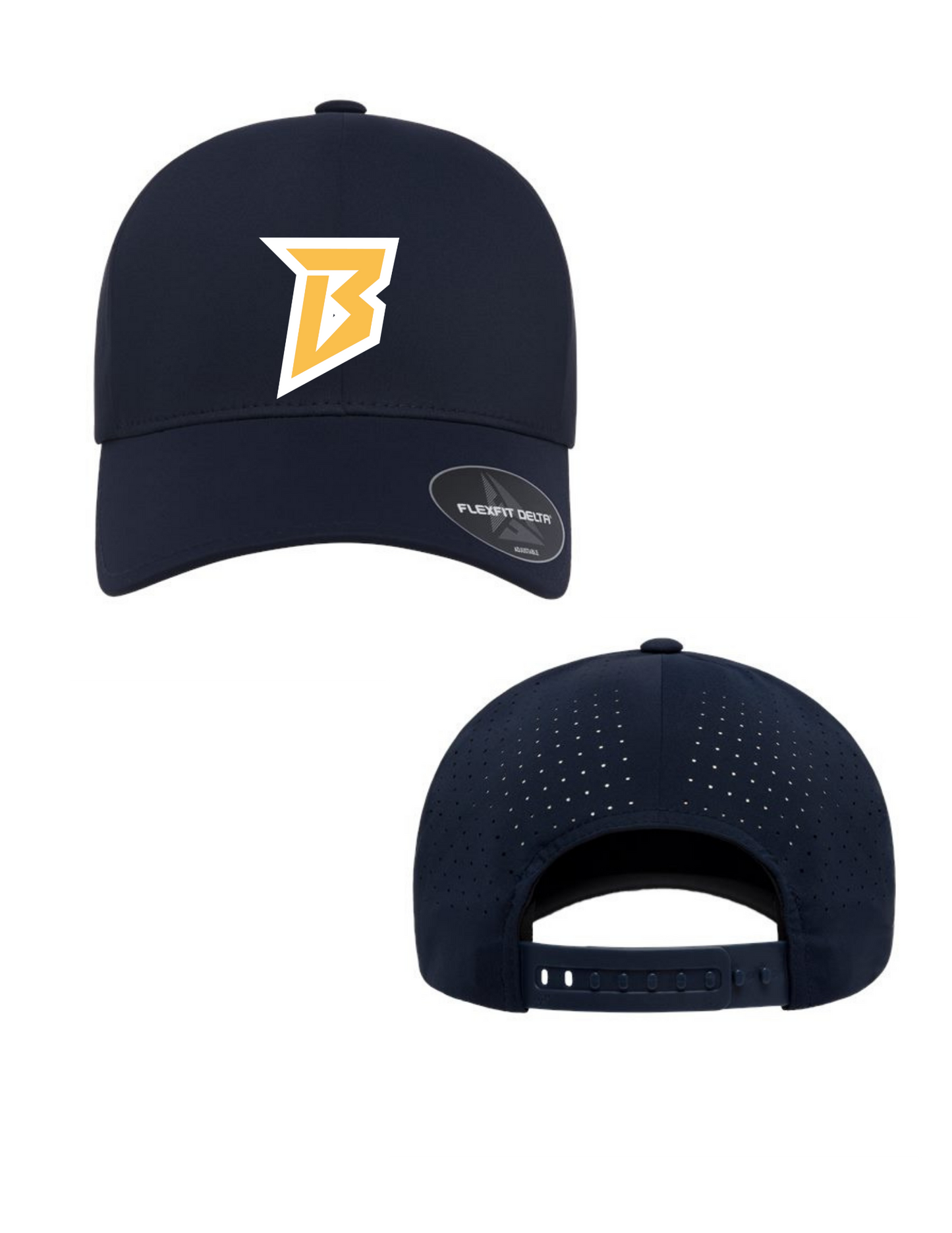 Boltz Navy Wicking Snapback