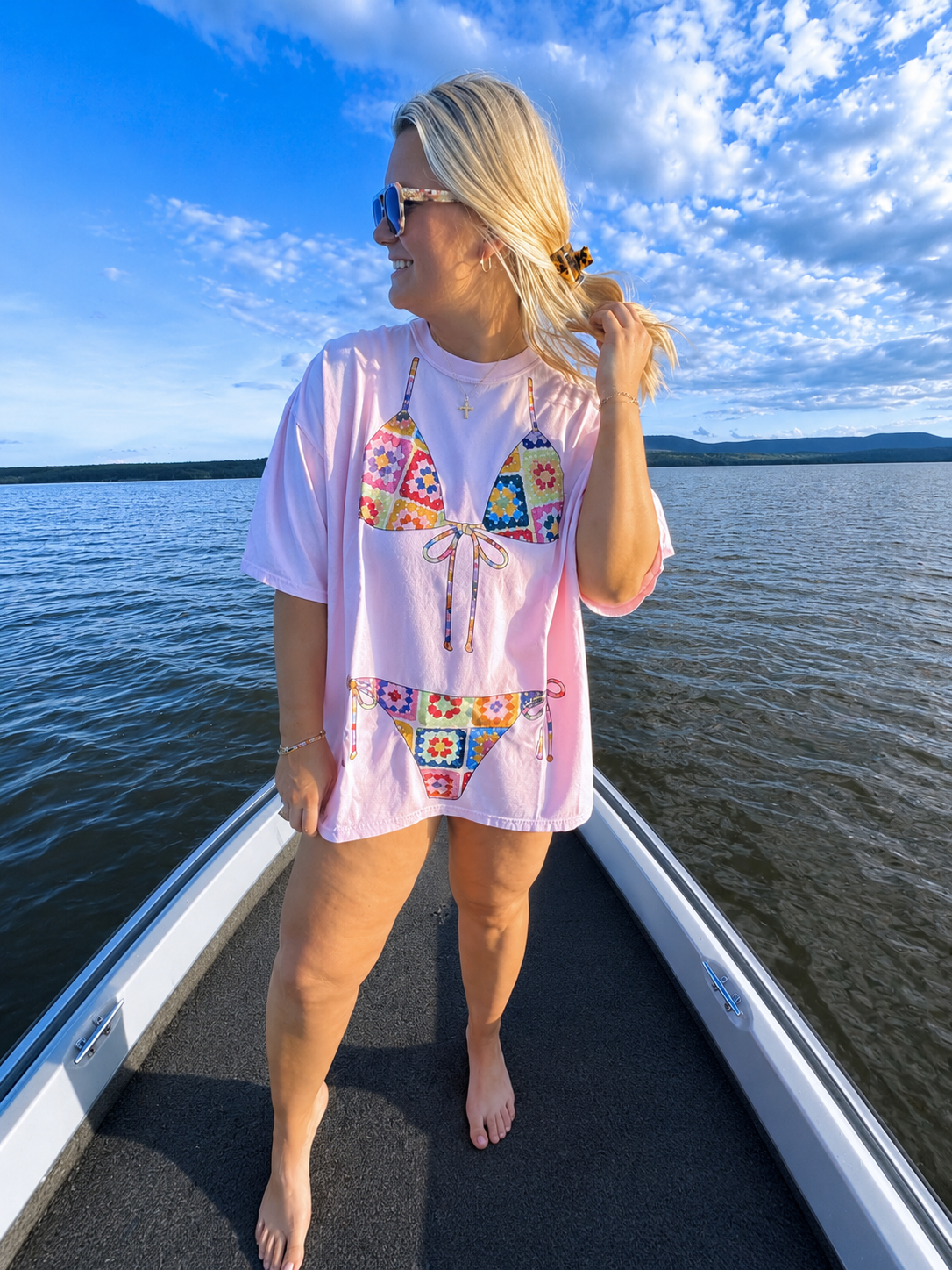 Crochet Bikini Tee