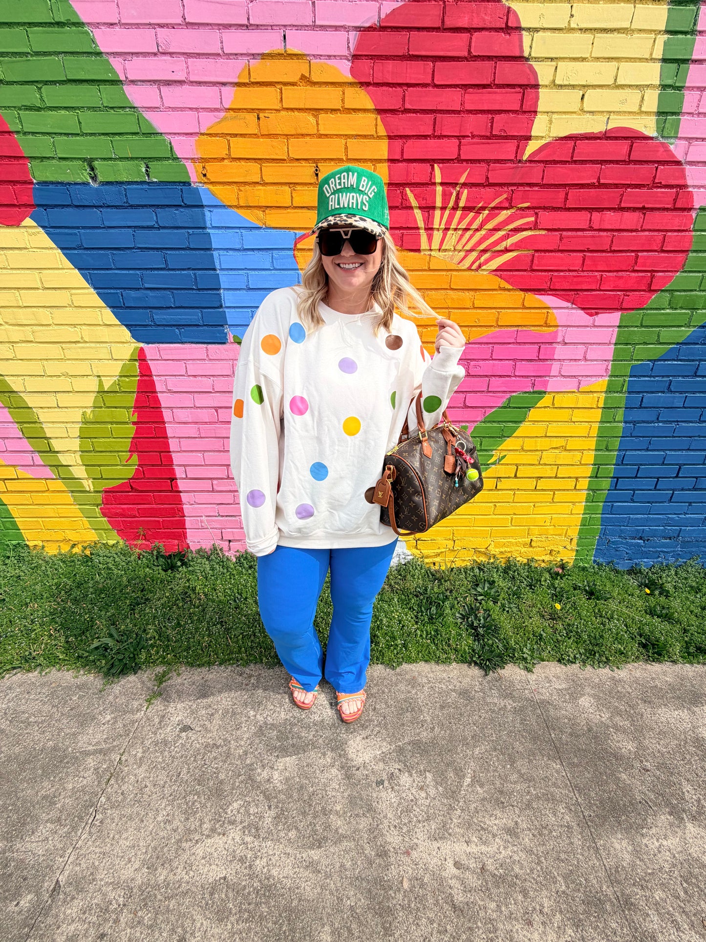 Colorful Dottie Sweatshirt