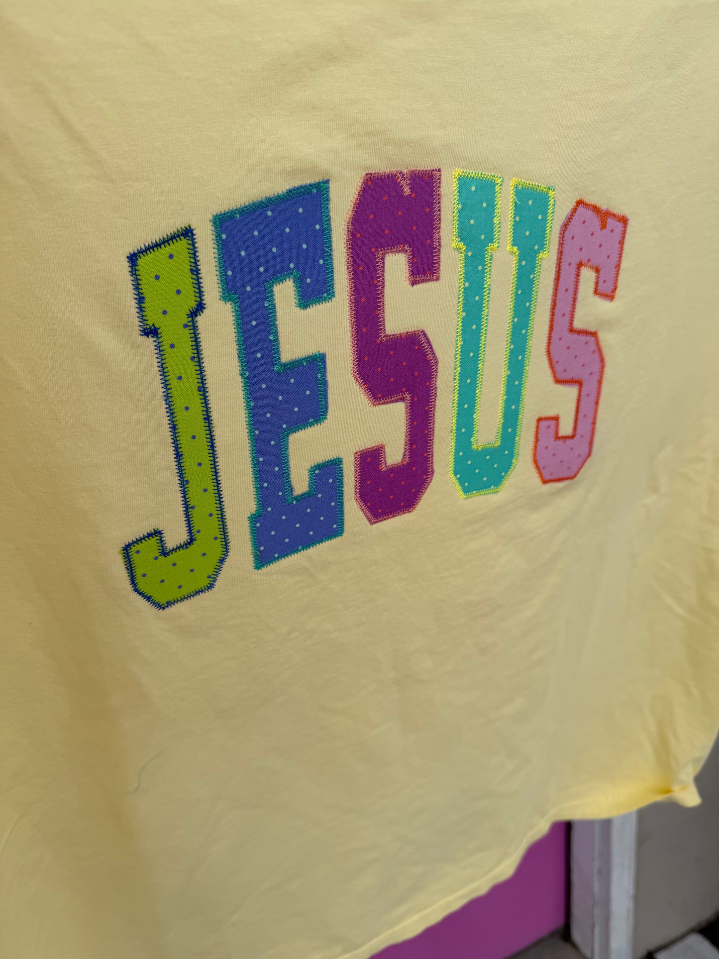 Jesus Emb Tee & Sweatshirt