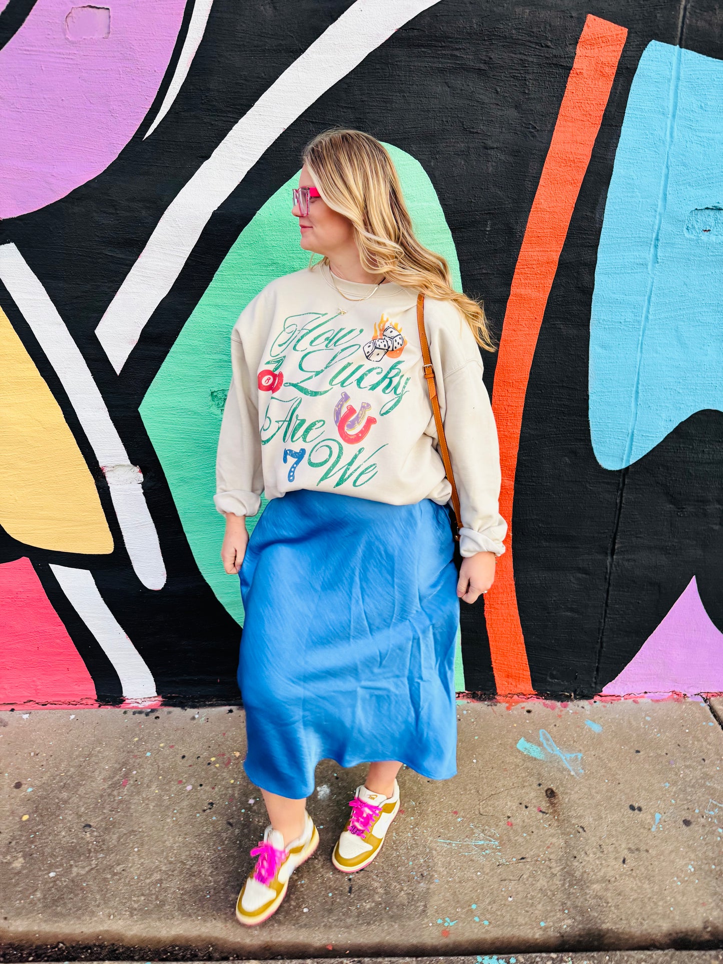 How Lucky Are We Sweatshirt