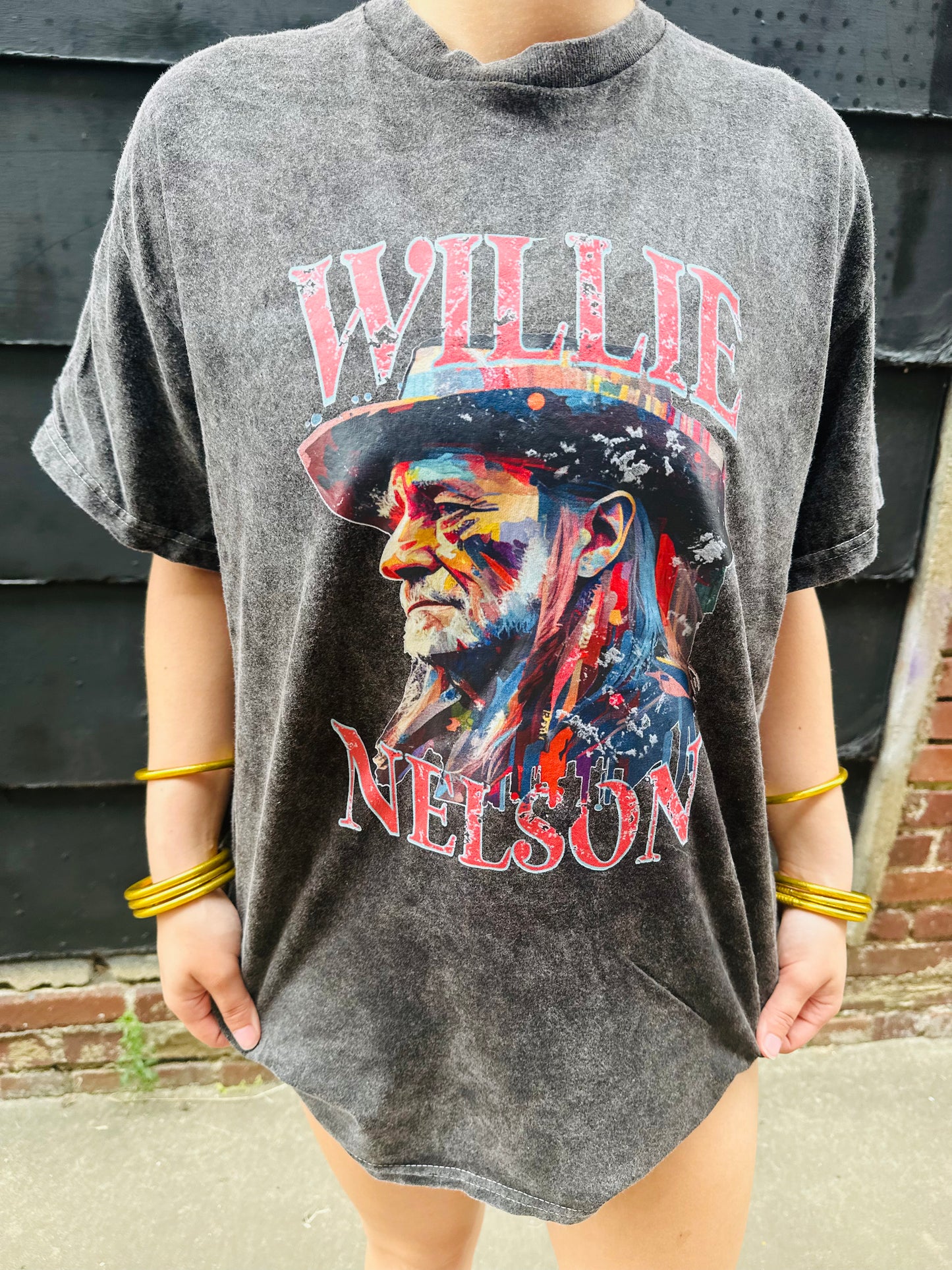 Water color Willie Nelson